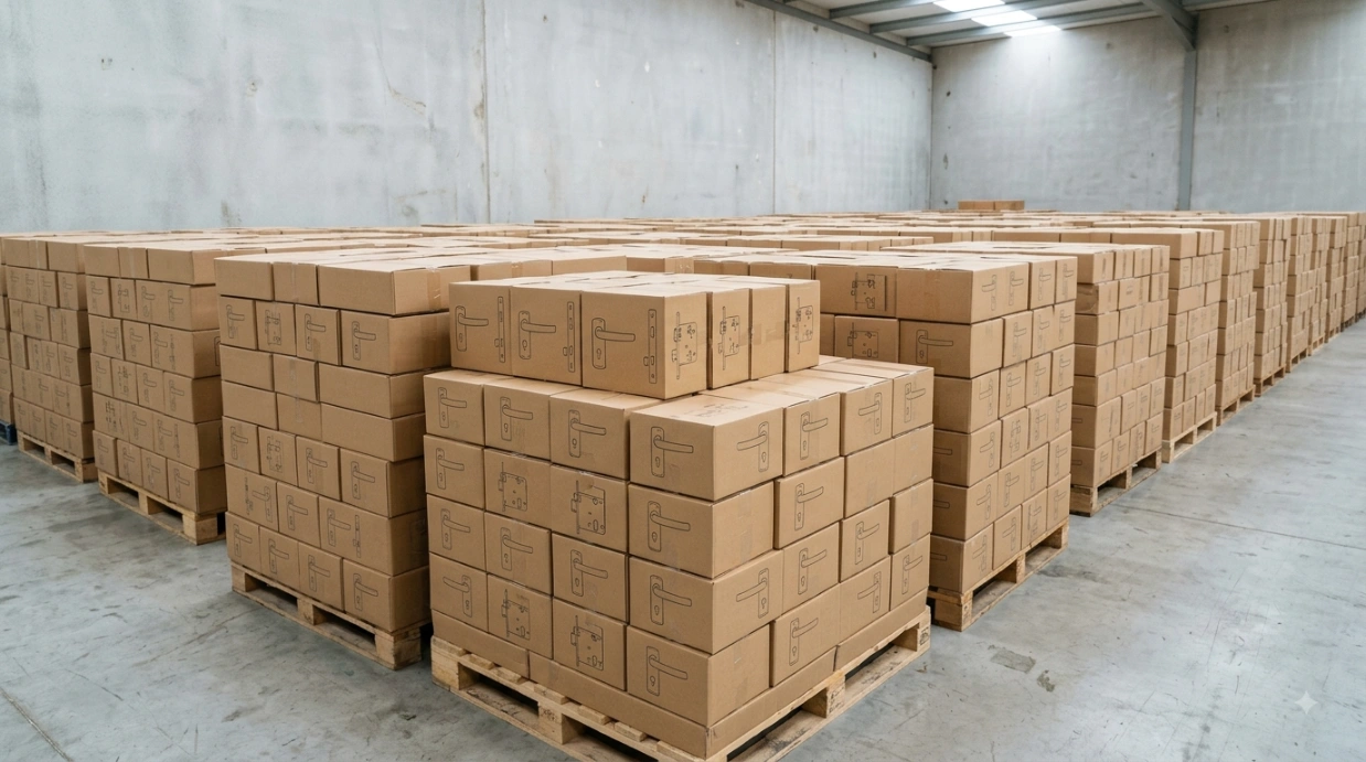 Durable, matching door hardware supplied at scale for housing association properties